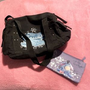 Disney Eeyore bag & zipper pouch
